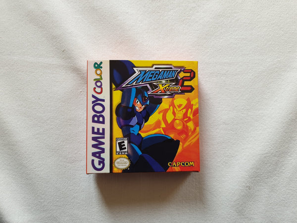 Megaman Xtreme 2 Reproduction Box & Manual for Game Boy Color