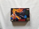 Starfox Starwing SNES Reproduction Box With Manual - Top Quality Print And Material