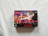 Magic Sword SNES Reproduction Box With Manual - Top Quality Print And Material