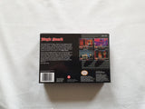 Magic Sword SNES Reproduction Box With Manual - Top Quality Print And Material