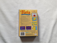 Faria NES Entertainment System Reproduction Box And Manual