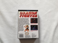 Dragon Fighter NES Entertainment System Reproduction Box And Manual