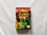 Toxic Crusaders NES Entertainment System Reproduction Box And Manual