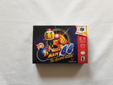 Bomberman 64 The Second Attack N64 Reproduction Box With Manual - Top Quality Print And Material
