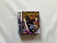 Crystalis Gameboy Color GBC Box With Manual - Top Quality Print And Material