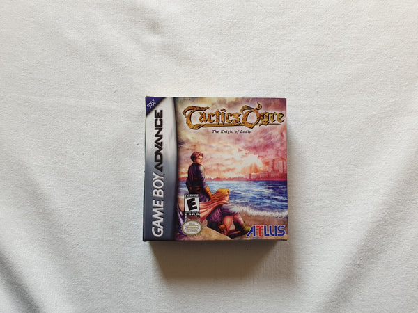Tactics Ogre Gameboy Advance GBA - Box With Insert - Top Quality