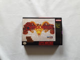 Shadowrun SNES Reproduction Box With Manual - Top Quality Print And Material