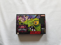 Joe And Mac SNES Reproduction Box With Manual - Top Quality Print And Material