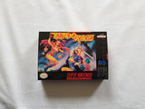 Kendo Rage SNES Reproduction Box With Manual - Top Quality Print And Material