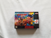 Mystical Ninja SNES Reproduction Box With Manual - Top Quality Print And Material