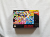 Sailor Moon R SNES Reproduction Box With Manual - Top Quality Print And Material