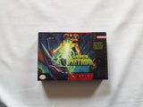 Hyper Metroid SNES Reproduction Box With Manual - Top Quality Print And Material
