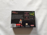 Chrono Trigger Flames Of Eternity SNES Reproduction Box With Manual - Top Quality Print And Material