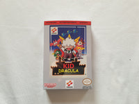 Kid Dracula NES Entertainment System Reproduction Box