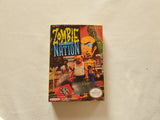 Zombie Nation NES Entertainment System Reproduction Box And Manual