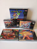 Donkey Kong Country SNES Reproduction Box With Manual - Top Quality Print And Material