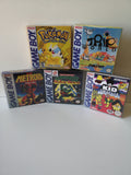 Atomic Punk Gameboy GB Reproduction Box With Manual - Top Quality Print And Material