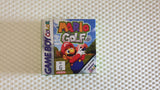 Mario Golf Reproduction Box & Manual for Game Boy Color