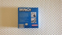Paperboy Gameboy GB Reproduction Box With Manual - Top Quality Print And Material