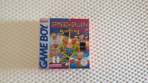 Gameboy Gallery 5 in 1 Gameboy GB Reproduction Box With Manual - Top Quality Print And Material