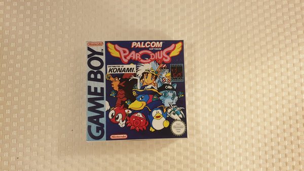 Parodius Gameboy GB Reproduction Box With Manual - Top Quality Print And Material