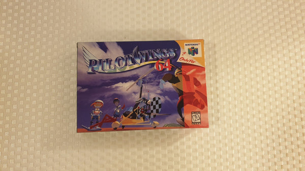 Pilotwings 64 N64 - Box With Insert - Top Quality