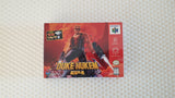 Duke Nukem 64 N64 Reproduction Box With Manual - Top Quality Print And Material