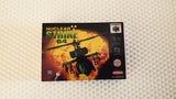 Nuclear Strike N64 Reproduction Box With Manual - Top Quality Print And Material