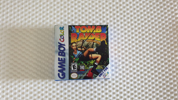 Tomb Raider Gameboy Color GBC - Box With Insert - Top Quality