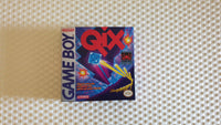 Qix Gameboy GB Reproduction Box With Manual - Top Quality Print And Material