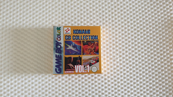 Konami GB Collection Vol 1 Gameboy Color GBC Box With Manual - Top Quality Print And Material