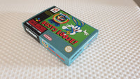 Buster Busts Loose SNES Super NES Reproduction Box With Manual - Top Quality Print And Material