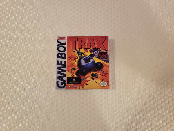 Trax Gameboy GB Reproduction Box With Manual - Top Quality Print And Material