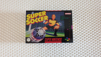 Super Soccer SNES Super NES - Box With Insert - Top Quality