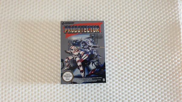 Probotector NES Entertainment System Reproduction Box And Manual