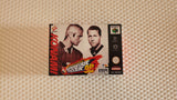 International Superstar Soccer 98 N64 Reproduction Box With Manual - Top Quality Print And Material