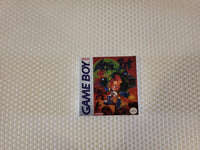 Atomic Punk Gameboy GB Reproduction Box With Manual - Top Quality Print And Material