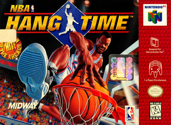 NBA Hangtime N64 - Box With Insert - Top Quality