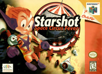 Starshot Space Circus Fever N64 Reproduction Box With Manual - Top Quality Print And Material