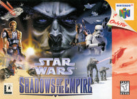 Shadows Of The Empire N64 Reproduction Box With Manual - Top Quality Print And Material
