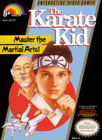The Karate Kid NES Entertainment System Reproduction Box And Manual