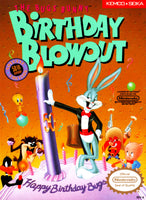 Bugs Bunny Birthday Blowout NES Entertainment System Reproduction Box And Manual