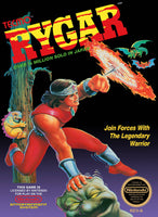 Rygar NES Entertainment System Reproduction Box And Manual